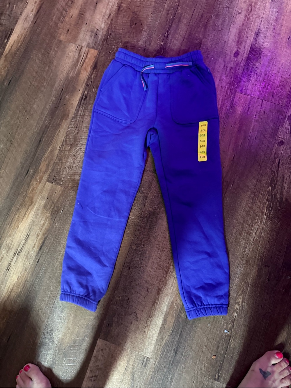 Mondetta Royal Purple Kids Fleece Jogger Pants